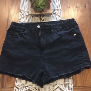 Wild Fable High Rise Black Jean Shorts